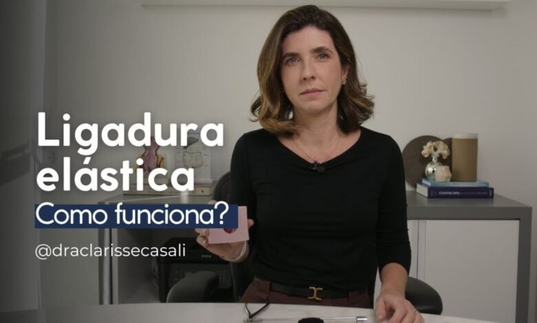 Ligadura elástica: como funciona?