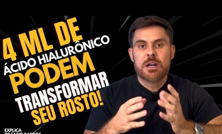 4 ml de Ácido Hialurônico Podem Transformar Seu Rosto?